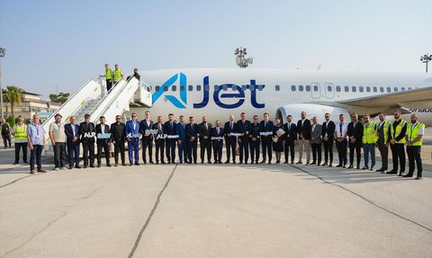 AJet Halep'e Uçuşlarını Başlattı