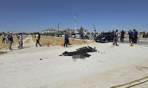 Aksaray'da Motosiklet Tırla Çarpıştı, Bir Kişi Hayatını Kaybetti