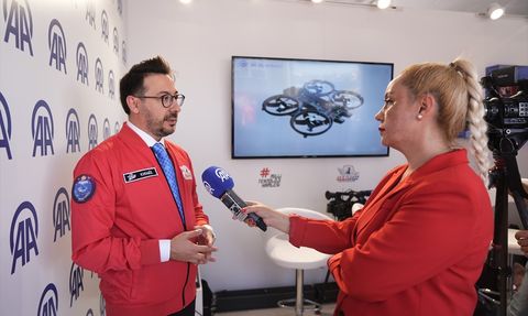 Anadolu Ajansı, TEKNOFEST Mavi Vatan'ı Ziyaret Etti