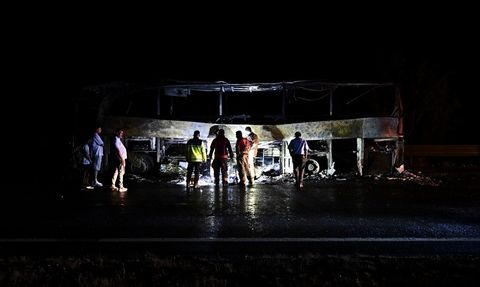 Ankara'da Otobüs Yangını: 36 Yolcu Kurtarıldı