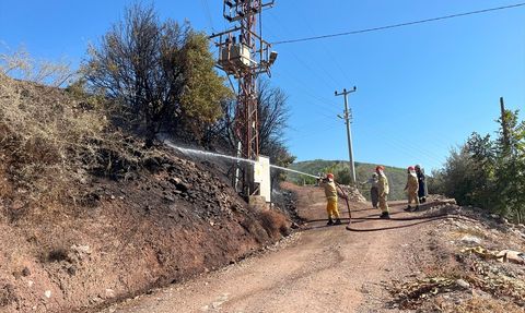 Antalya'da Orman Yangını Kontrol Altına Alındı