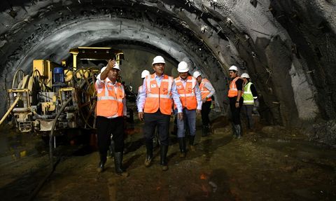 Ardahan Valisi Hayrettin Çiçek'ten Ilgar Tüneli İncelemesi