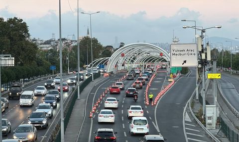 Avrasya Tüneli'nde Kontrollü Geçiş Duyurusu