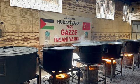Aziz Mahmud Hüdayi Vakfı, Gazze'ye Yardım Faaliyetlerine Devam Ediyor