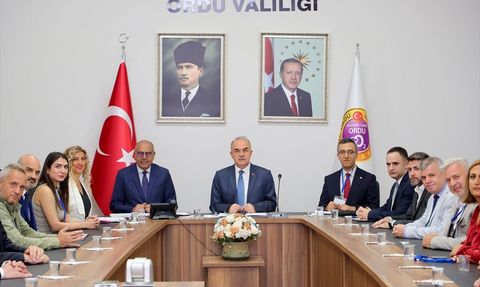 Birleşmiş Milletler ILO Heyeti Ordu'yu Ziyaret Etti