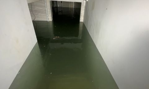 Bodrum'da Su İsale Hattı Patladı