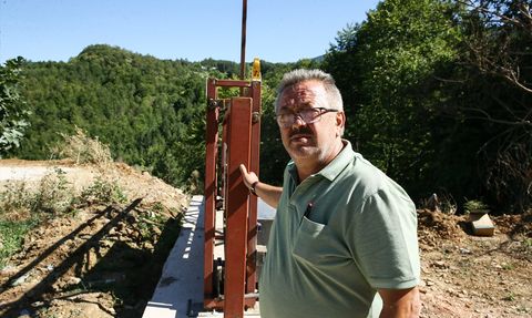 Bursa'da Muhtar, Orman Yangınlarına Önlem Alıyor