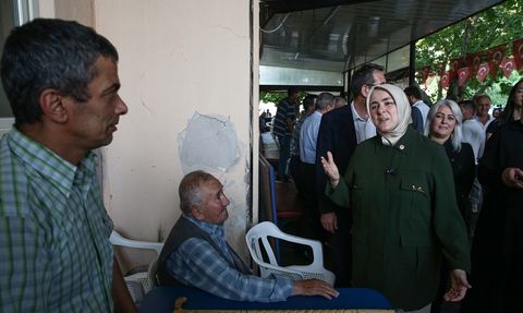 Bursa'da Orman Yangınından Etkilenen Mahallelere Ziyaret