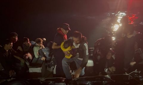 Çanakkale'de Düzensiz Göçmen Operasyonu