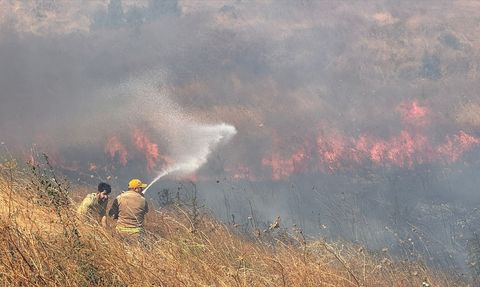 Çanakkale'deki Yangın Kontrol Altında
