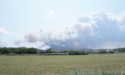 Çanakkale'deki Yangınla İlgili Gelişmeler