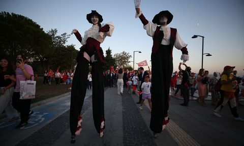 Çanakkale Kültür Yolu Festivali: Kortej Yürüyüşü Coşkuyla Gerçekleşti