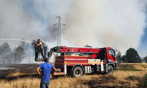 Çankırı'daki Orman Yangını Kontrol Altına Alındı