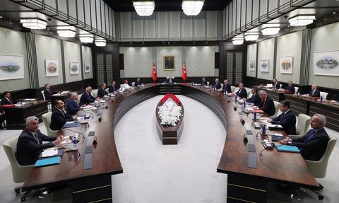 Cumhurbaşkanlığı Kabinesi Toplandı
