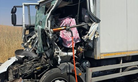 Diyarbakır'da Feci Kaza: Saman Yüklü Kamyona Çarpan Sürücü Hayatını Kaybetti
