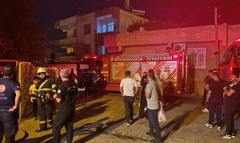 Diyarbakır'da Yangın: 4 Yaralı