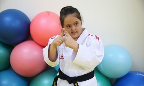 Down Sendromlu Karateci Ayşegül, Milli Takım Hedefinde