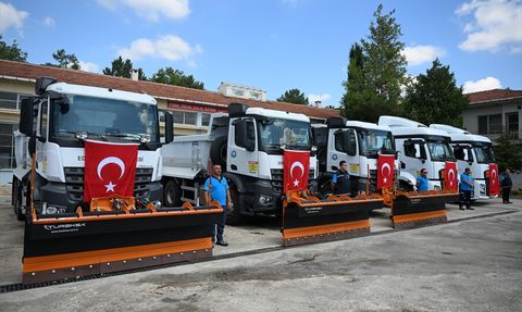 Edirne Köylerine Yangın İçin Su Tankeri Dağıtımı