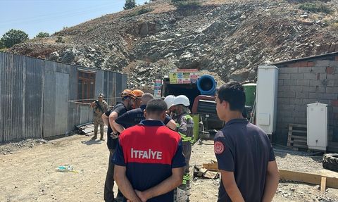 Elazığ'da Maden Ocağında Göçük Oluştu
