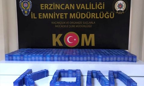 Erzincan'da Kaçakçılık Operasyonu: İki Zanlı Yakalandı