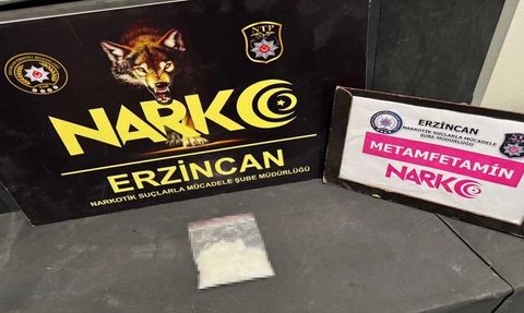 Erzincan'da Uyuşturucu ile Yakalanan Şüpheli Tutuklandı