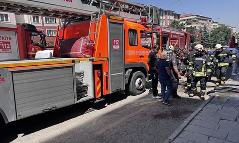 Erzurum'daki Güzellik Merkezinde Yangın: 1 Kişi Dumandan Etkilendi