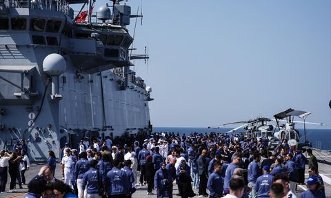 Gençlerin TCG Anadolu ile Zafer Yolculuğu Gururu