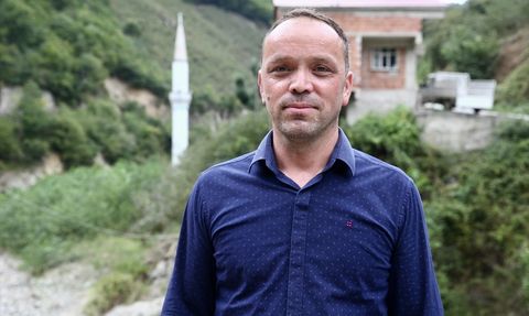 Giresun'daki Minare Sel Felaketinin İzlerini Taşıyor