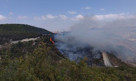 Hatay Yayladağı'ndaki Orman Yangını Kontrol Altına Alındı