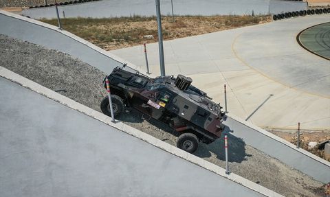 Jandarmanın Zırhlı Araç Sürücü Eğitim Programı