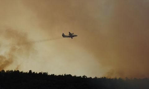 Karabük'te Yeniden Yangın Paniği