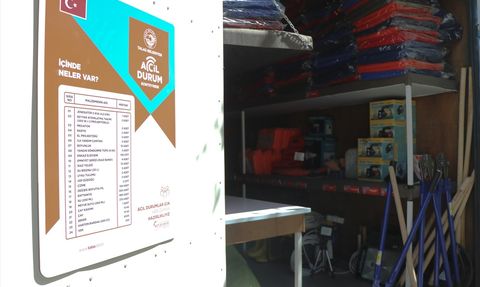 Kayseri'de Acil Durum Konteynerleri ile Deprem Hazırlığı