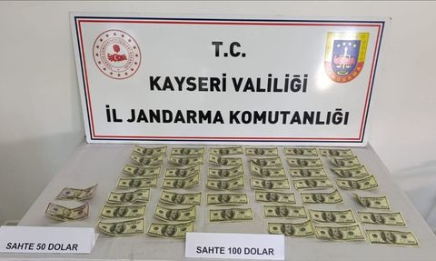 Kayseri'de Sahte Dolar Operasyonu: 1 Kişi Yakalandı