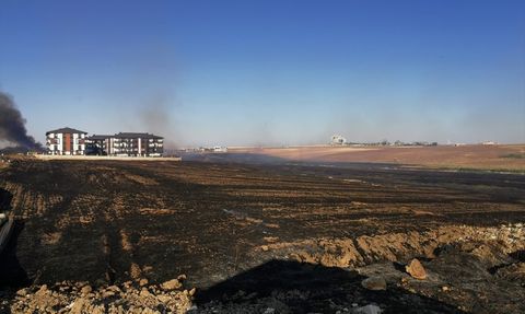 Kırklareli'nde Anız Yangını Kontrol Altına Alındı