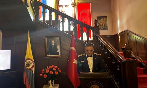 Kolombiya'da 30 Ağustos Zafer Bayramı Kutlandı