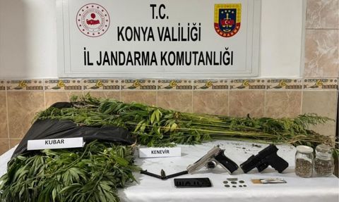 Konya'da Tarihi Eser ve Uyuşturucu Operasyonu: 3 Şüpheli Tutuklandı