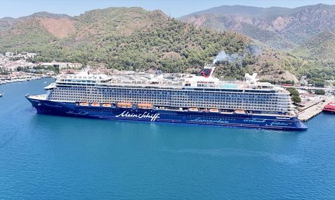 Kruvaziyer Turizmi Canlanıyor: Marmaris'e 2748 Turist