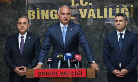 Kültür ve Turizm Bakanı Ersoy Bingöl'de Sanat ve Turizm Seferberliğini Duyurdu