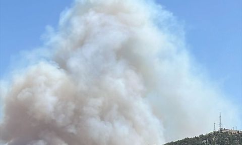 Mersin Silifke'de Orman Yangınına Müdahale Devam Ediyor