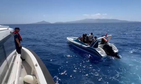 Muğla Açıklarında Düzensiz Göçmen Kurtarıldı