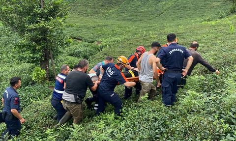 Rize'de Teleferik Kazası: Kadın Yaralandı