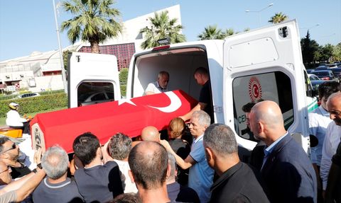 Samsun'da Eski Bakan Mustafa Demir İçin Cenaze Töreni Düzenlendi