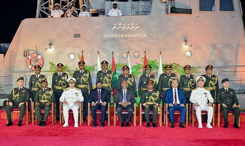 TCG Volkan, Maldivlerin Savunma Filosuna Katıldı