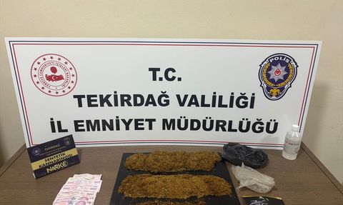 Tekirdağ'da Uyuşturucu Operasyonu: Üç Şüpheli Tutuklandı
