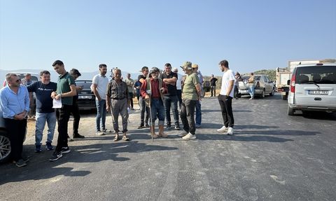 Tire'de Vahşi Çöp Depolama Protestosu