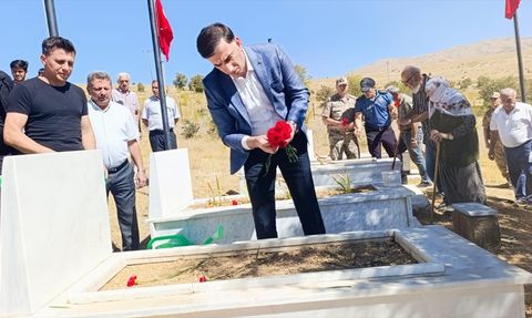 Tunceli'de Şehitler Anıldı