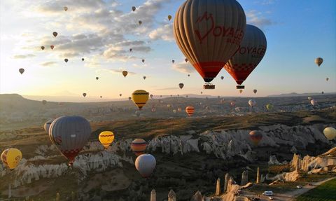 Türk Yapımı Sıcak Hava Balonlarına Uluslararası Talep