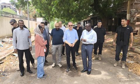 Türkiye'nin Hartum Büyükelçisi İlk Kez Başkenti Ziyaret Etti