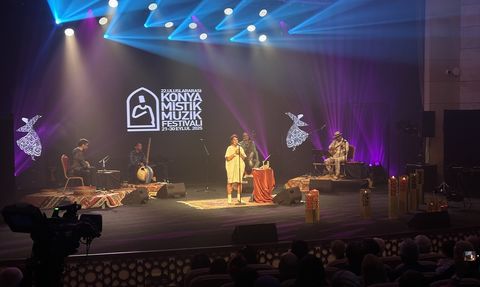 22. Uluslararası Konya Mistik Müzik Festivali Devam Ediyor