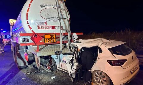 Adana'da Otoyolda Trafik Kazası